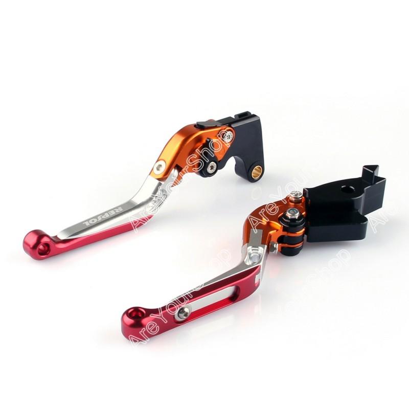 Adjustable folding extendable brake clutch levers honda cbr600rr 03-06 cbr954rr