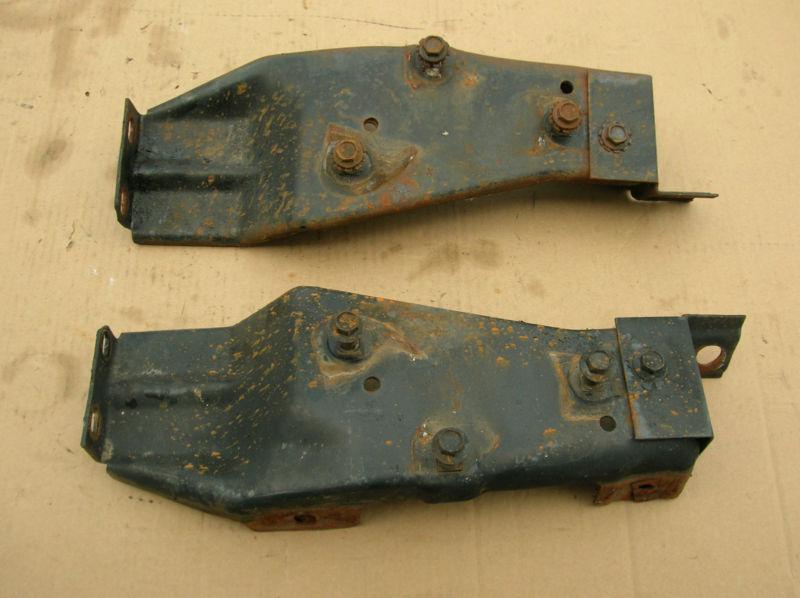 1965 ford galaxie hood hinge mounting brackets.set-2 in good condition.