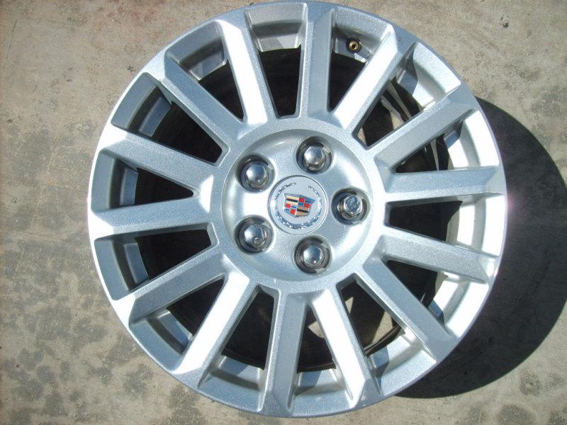Cadillac cts sts alloy 17 stock wheel 2010 2011