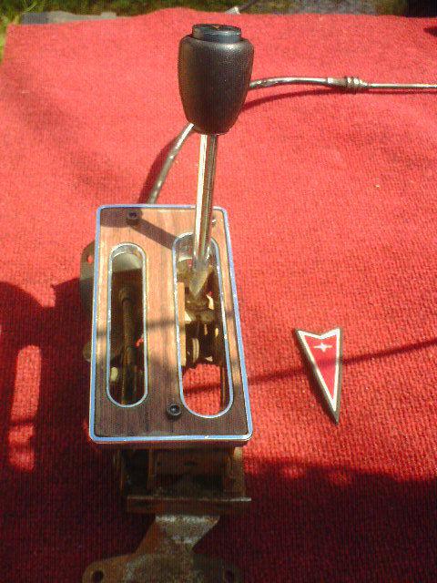 70-81 firebird trans am  automatic floor shifter with 69-72 gto shift plate