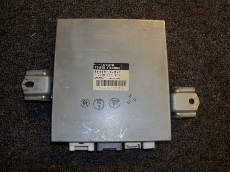 2001-2003 oem toyota prius 1.5l power steering control module 89650-47190