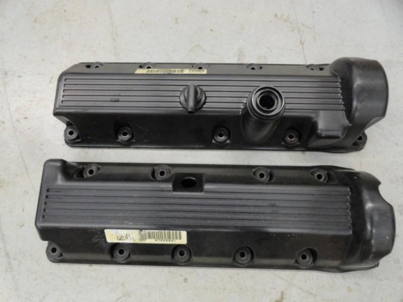1999-2001 ford mustang gt 4.6l sohc valve covers cam covers 11 bolt pair