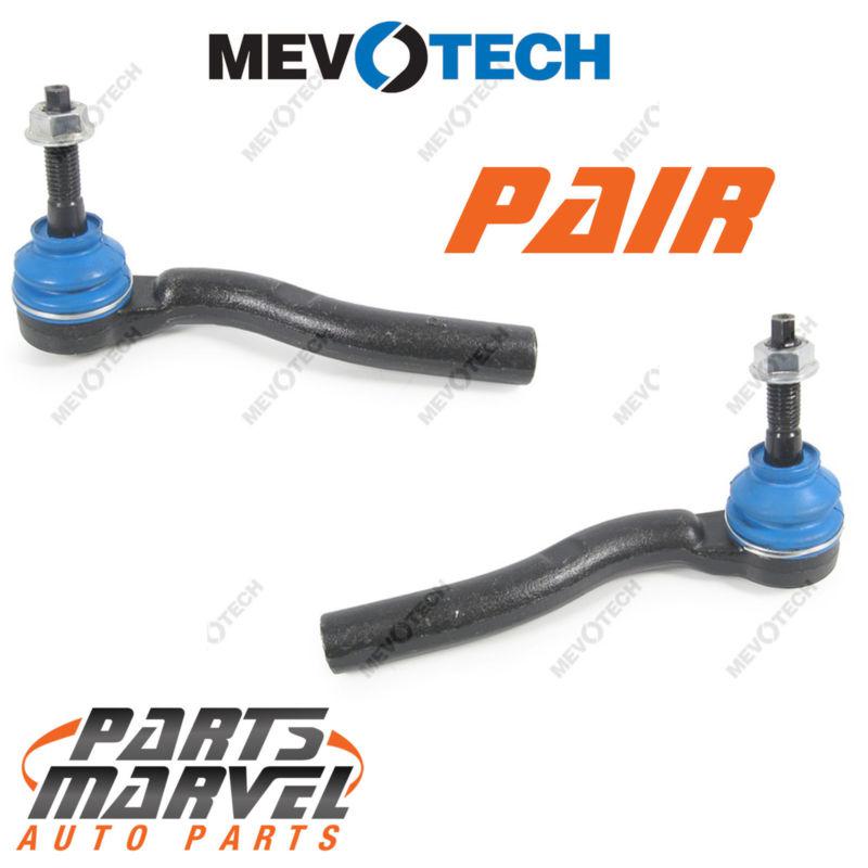 Pair mevotech outer tie rod ends cadillac cts 2003-2007
