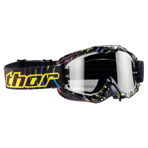 Thor ally ripple black motocross goggles new 