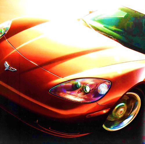 2009 chevy corvette deluxe brochure-corvette z06 zri