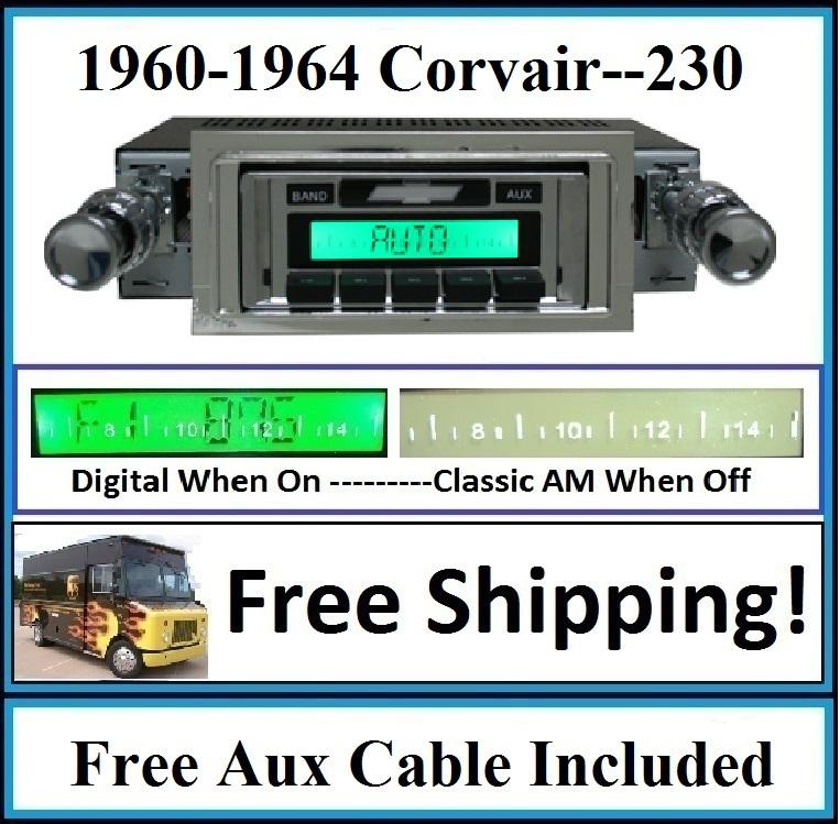 1963-1964 corvair stereo  with free aux cable included 230 **
