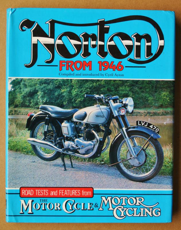 1946-68 norton motorcycle service manual buyers guide book dominator dunstall