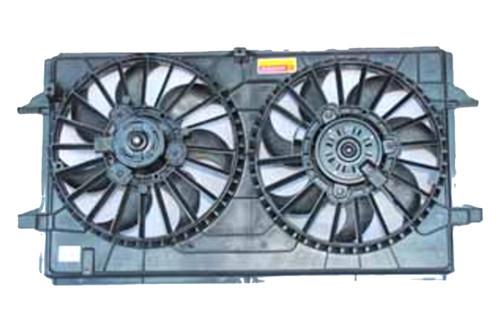 Tyc 621790 - 2007 chevy 22719384 replacement dual radiator and condenser fan