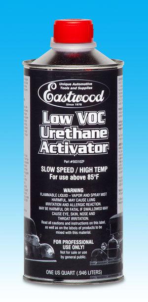 Eastwood low voc urethane paint activator - slow