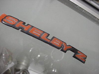 Dodge avenger shelby 80's nos rear emblem