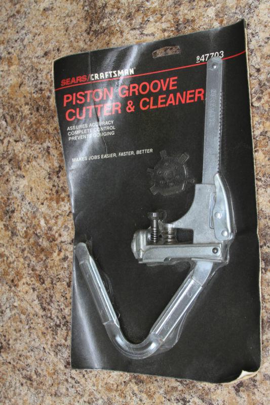 Sears/craftsman piston groove cutter & cleaner tool-new old stock-in the package