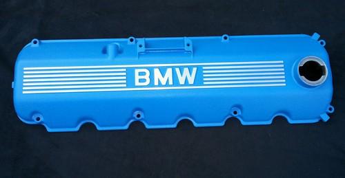 Bmw e30 m20 325i 325is engine motor valve cover powder coated wrinkle blue 