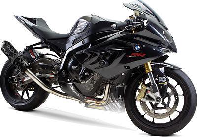 Two brothers bmw s1000rr 2010-13 black series slip-on exhaust aluminum