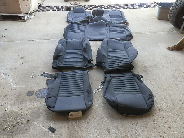 Set of 2011 2012 2013 dodge challenger factory seat covers upholstery interior