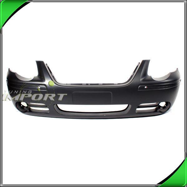 05-07 town country front bumper cover replacement abs plastic primed paint ready
