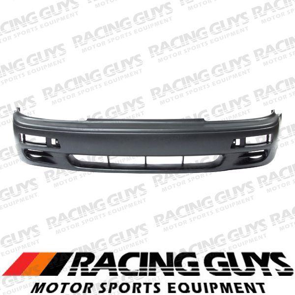 95-96 toyota camry front bumper cover unpainted new facial plastic to1000249