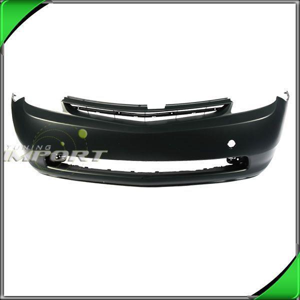 06-09 toyota prius base/touring unpainted primered black front bumper cover new