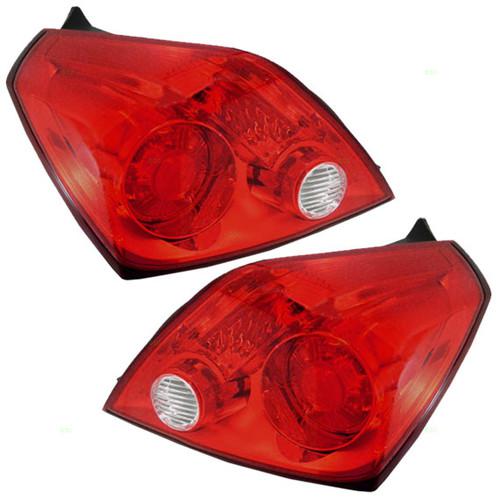 New pair set taillight taillamp lens housing assembly dot 08-13 nissan altima