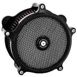 Performance black super gas air cleaner. harley 01-13 softail and 04-13 dyna