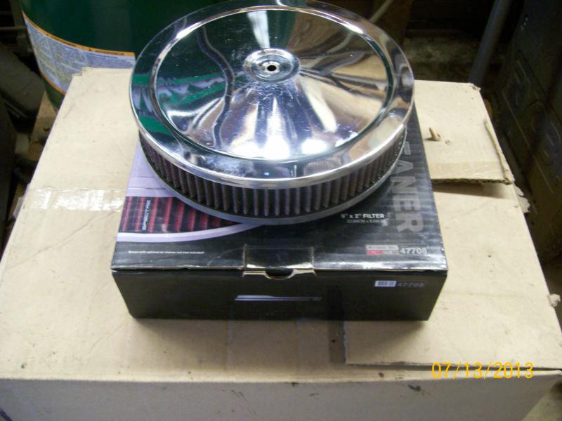 Spectre 47708 9'' x 2'' round hpr air cleaner