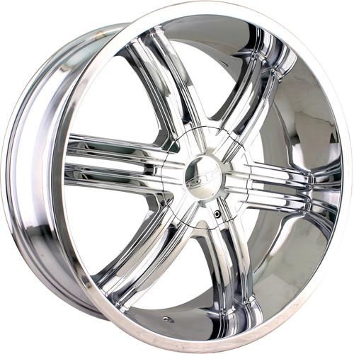 20x8.5 chrome dip hack wheels 5x115 5x120 +18 bmw 5 series 528 6 series 645 x6m