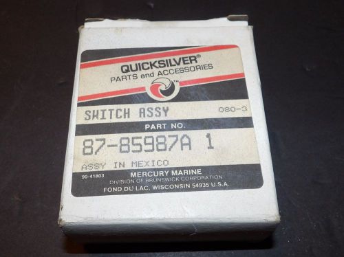 Mercury quicksilver switch assy 87-85987a 1, new old stock