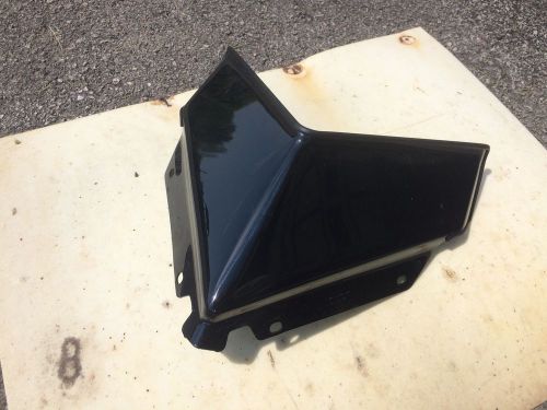 Polaris for axys low snowmobile windshield color 50 miles of use: gloss black