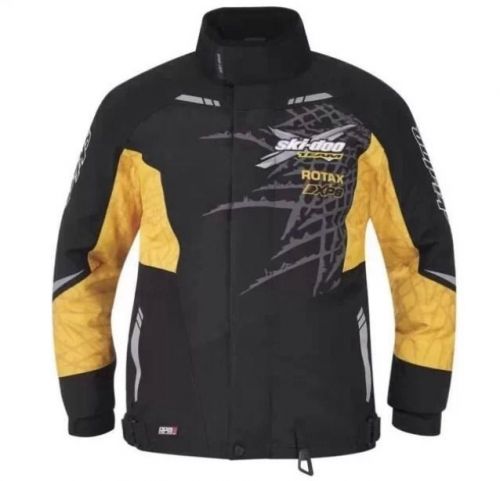 *brand new* 2014 men&#039;s ski-doo x-team jacket (yellow-xxl)