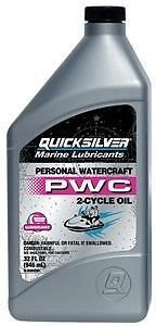 Quicksilver mercury 2-cycle personal watercraft oil - 1 quart - 92-858032q01