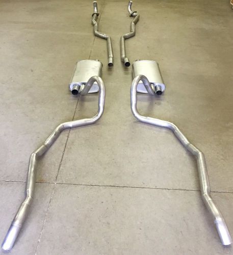 1964-1965 gto, lemans &amp; tempest exhaust system, duals, 304 stainless