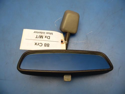 88-91 honda crx oem rear view mirror stock factory