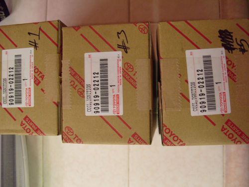 97 toyota coil packs, 1997. genuine, original, stock coil set