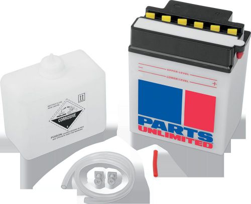 Parts unlimited cb7-a-fp 12v heavy duty battery kit yb7-a