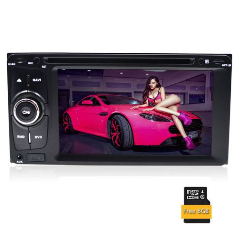 For toyota camry car cd dvd receiver 2 din stereo gps system radio touch screen