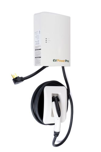 Evpowerpros 7.2kw level 2 weatherproof electric vehicle charger, needs 40a cir.