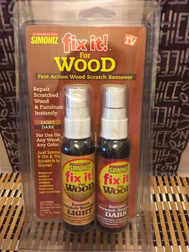 Simoniz fix it for wood light &amp; dark 2.0 oz ea