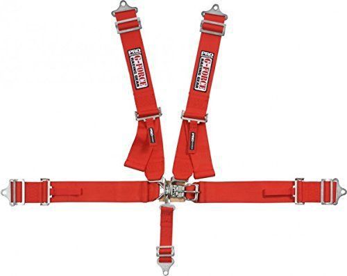 G-force 6100rd indivd. shoulder harness pull-up red pro series