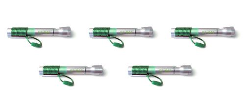 5-lot new gtmat slim dual flashlight led illuminating pen portible pocket light