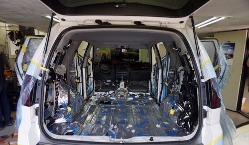 U bl car audio sound deadener vehicle soundproofing dust reduction dampening mat