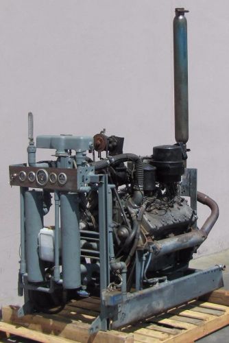 Ford 8 cylinder flathead industrial engine hot rod motor
