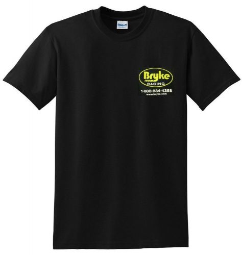 Bryke racing logo t-shirt black x-large t shirt imca usmts dirt racing apparel