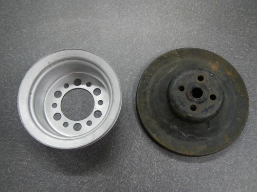 300 buick engine pulleys 1 groove non ac 64 65 66 67 lesabre skylark pulley set