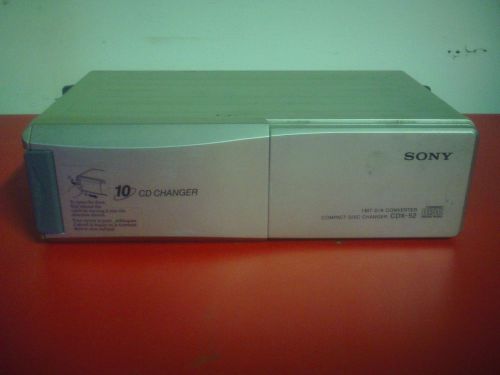 Sony cdx-52rf - compact 10-disc changer system