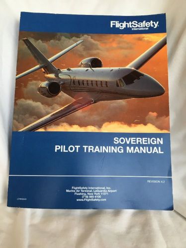 Cessna citation sovereign pilot training manual