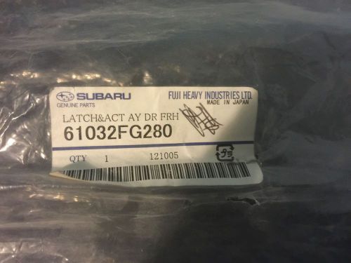 Subaru oem 09-11 impreza front door-lock actuator 61032fg280