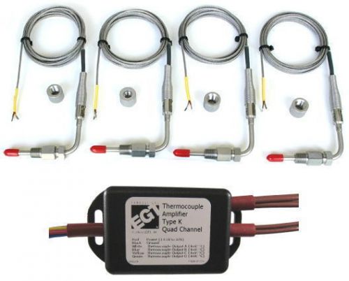 Egt quad (4) channel k-type thermocouple convertor to 0-5v egt kit
