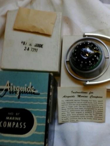 Airguide marine compass # 87 (never used)need home cleaned this week ! 