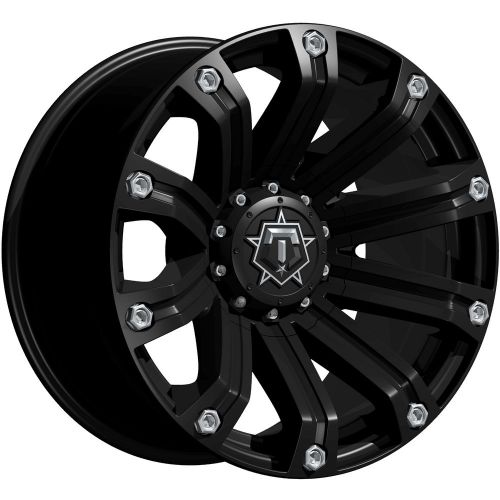 18x9 black tis 534b  5x4.5 &amp; 5x5 +10 wheels toyo open country at ii 265/60/18