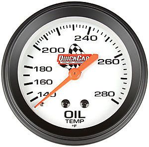 Quickcar racing 611-6009 oil temperature gauge