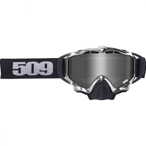 2016 509 sinister x5 goggles-chromium-chrome mirror yellow tint lens -snowmobile